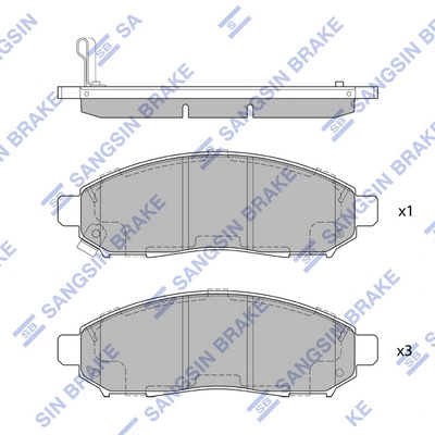 Гальмівні колодки Power Stop 161548 ціна, від 23.96 USD