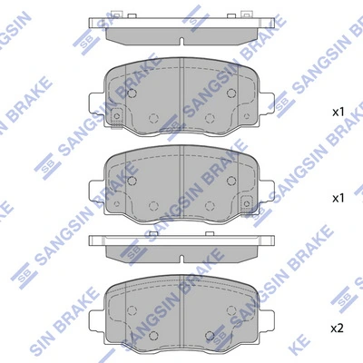 PF0794 Magneti Marelli Колодки гальмівні задні, дискові