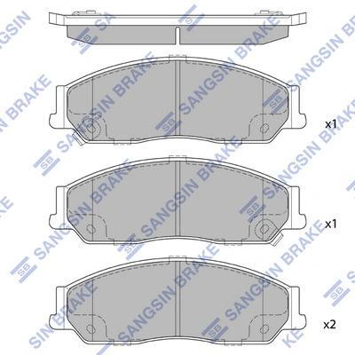 Купити 0446506040 Toyota Колодки гальмівні передні, дискові