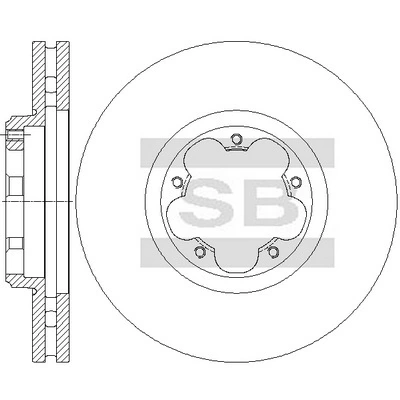 Купити Гальмівні диски передні Ford Transit VII V363