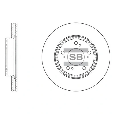 R51013 Tangun Гальмо дискове переднє