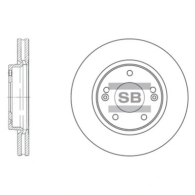 BS0986479124 Bosch Гальмо дискове переднє