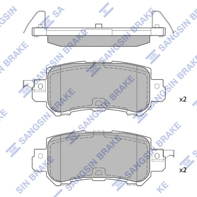 Купити 986494732 Bosch Задні колодки