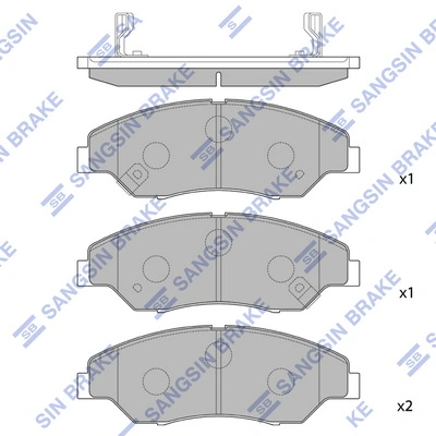 Гальмівні колодки PSP D0774 ціна, від 20.18 USD