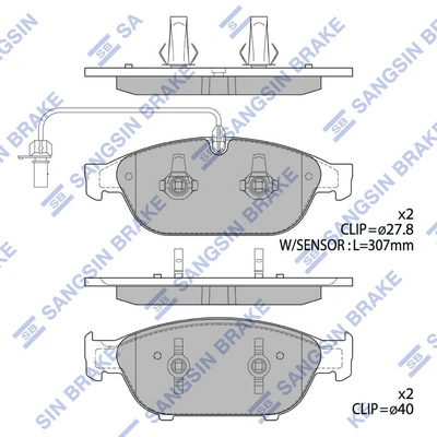 Гальмівні колодки Power Stop NXE1549 ціна, від 99.47 USD