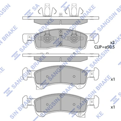 Гальмівні колодки Jurid/Bendix D934 ціна, від 40.97 USD