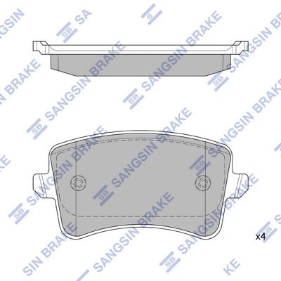 Купити 231386 Power Stop Задні колодки