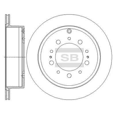 Гальмівні диски BDR034 ADG