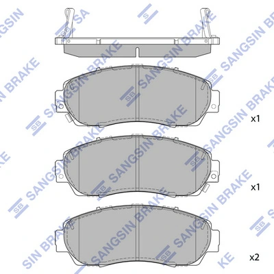 Гальмівні колодки Toko cars T2111067 ціна, від 30.36 USD