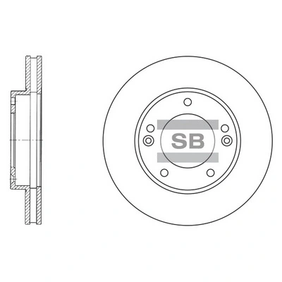 Гальмівні диски передні BS0986479230 Bosch