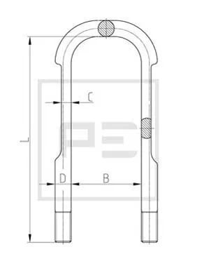 Купити 2154121 Scania Стремянка ресори (TRUCK)