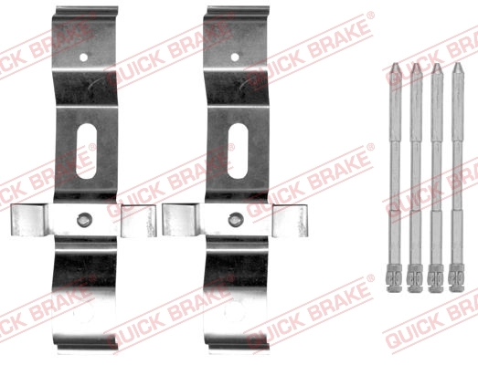 A0004219291 Mercedes Ремкомплект передніх гальм