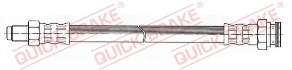Гнучка гальмівна трубка задня Mercedes Q0015336V001000000