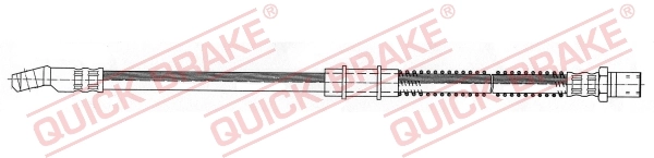Шланг гальмівний передній K&K FT3268 ціна, від 5.15 USD