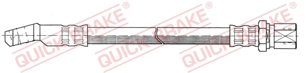 Шланг гальмівний передній Polcar LH0230 ціна, від 6.96 USD