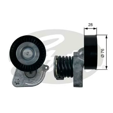 Натягувач приводного ременя MPQ1182 Magneti Marelli