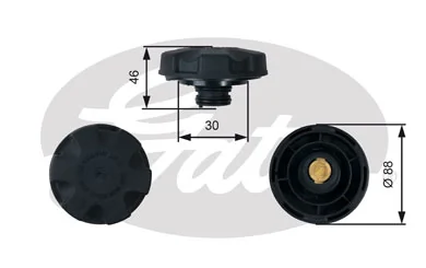 A17137516004 Mercedes Пробка розширювального бачка