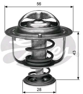  Термостат Mitsubishi Galant 8