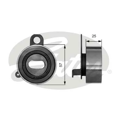 Ролик натягувача ременя ГРМ T41072 Gates
