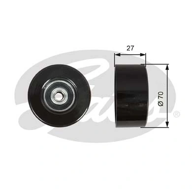 Купити T36608 Gates Натяжний ролик