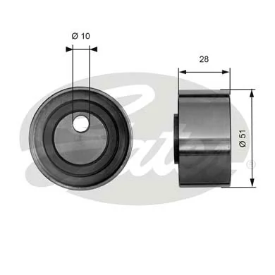 T41065 Gates Ролик натягувач
