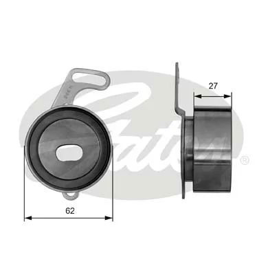 Натягувач ременя ГРМ T41014 Gates
