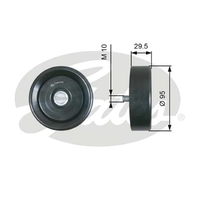 Купити MPQ0864 Magneti Marelli Ролик приводного ременя, паразитний