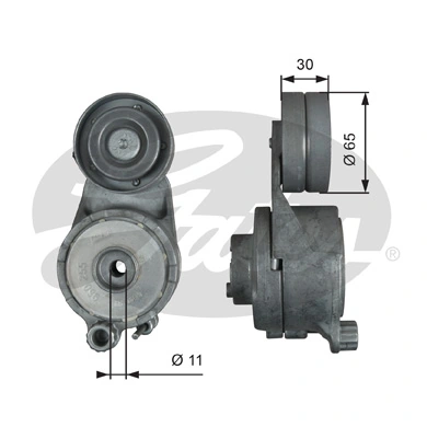 MPQ1374 Magneti Marelli Натяжна планка поліклинового ременя