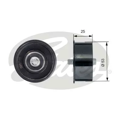 Купити 55352713 Peugeot/Citroen Ролик паразитний ГРМ
