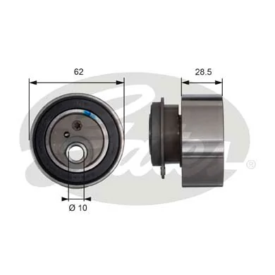 T41091 Gates Ролик натягувач