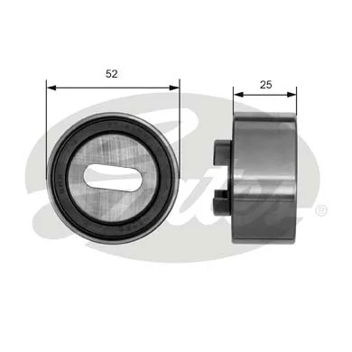 Ролик натяжителя ременя газорозподілу VALEO K6129 ціна, від 11.95 USD