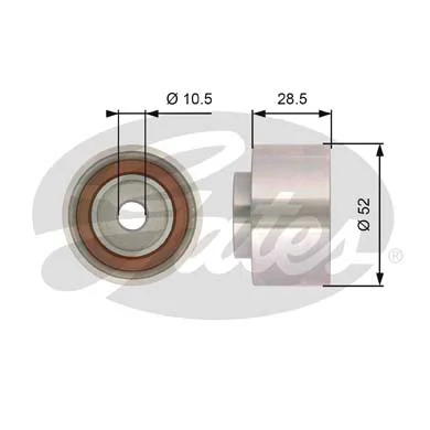 3396014 Ford Паразитний провідний ролик