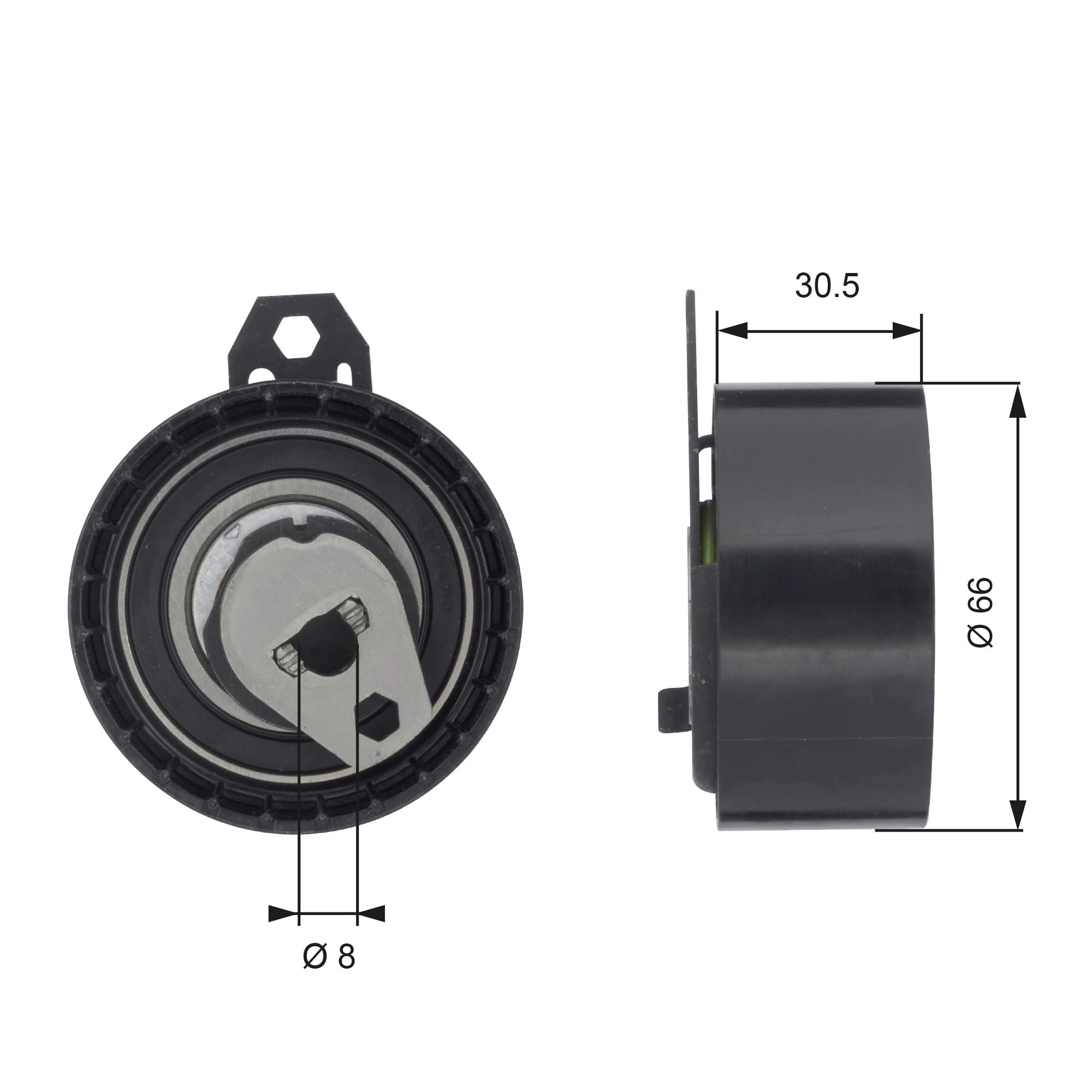 Купити T43034 Gates Натяжний ролик