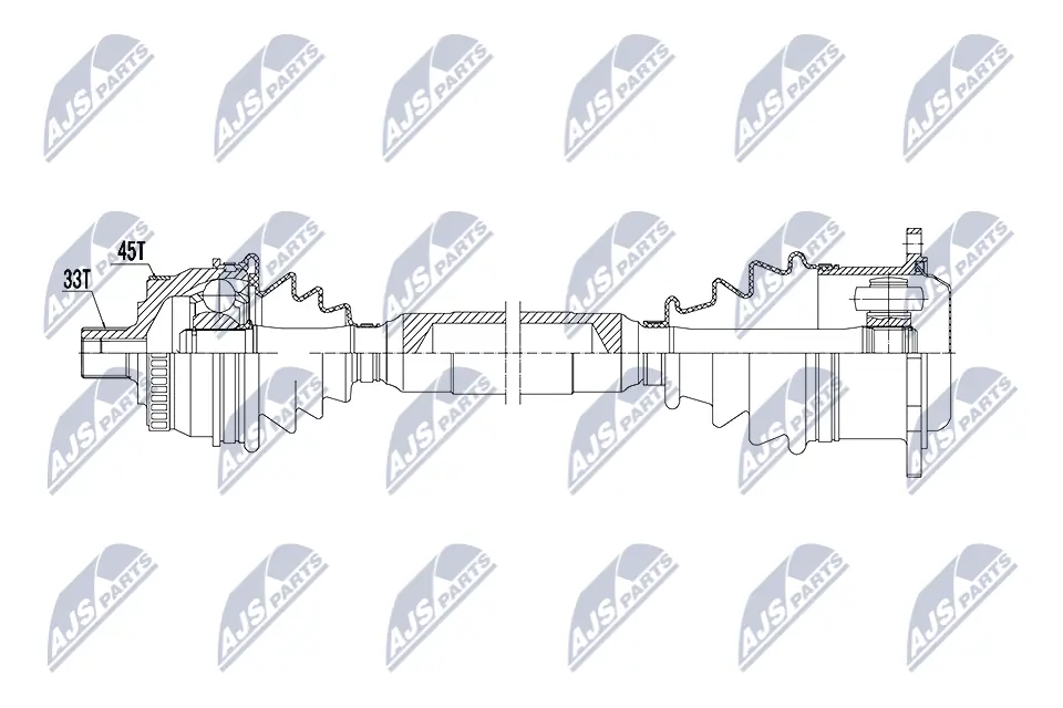 0022679 GKN-Spidan Привід лівий