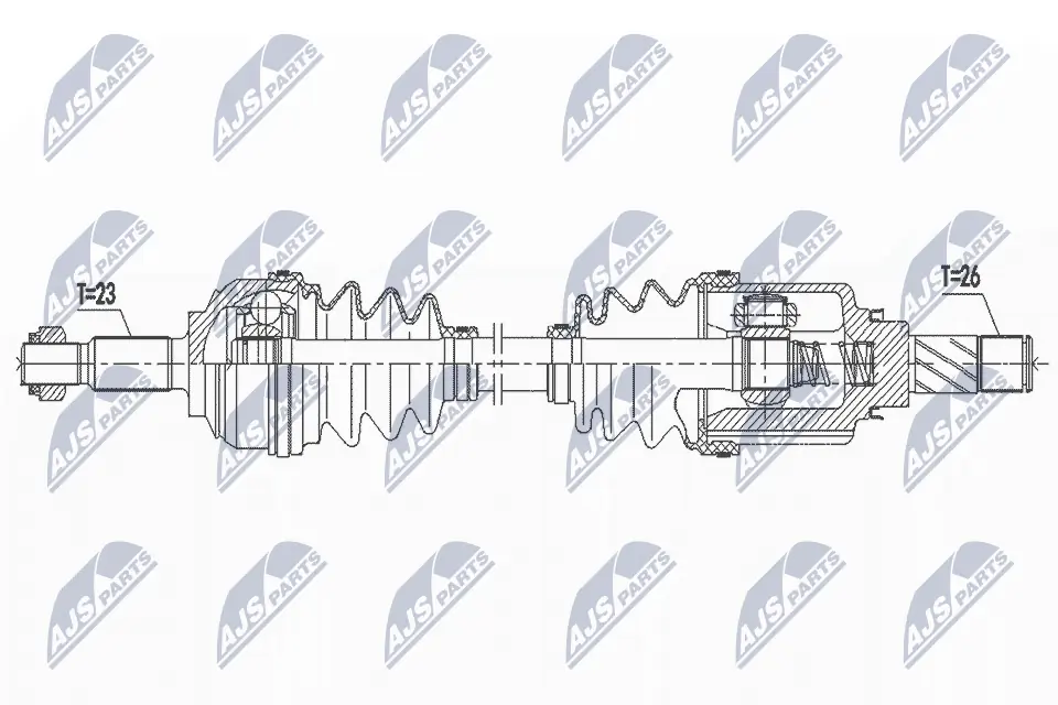 391013552R Renault (RVI) Привід лівий