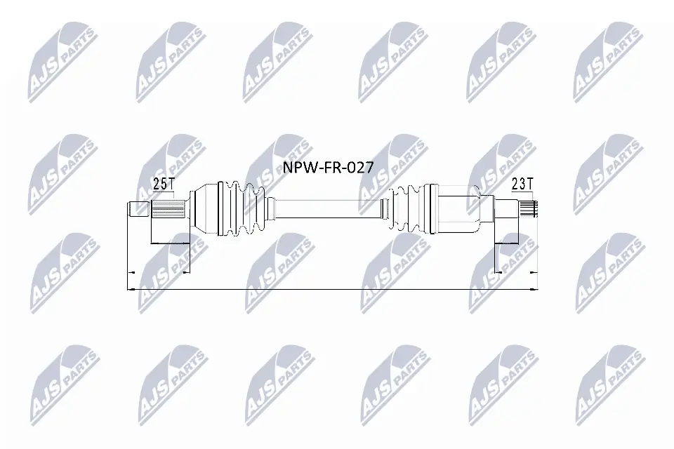 NPWFR027 NTY Привід лівий