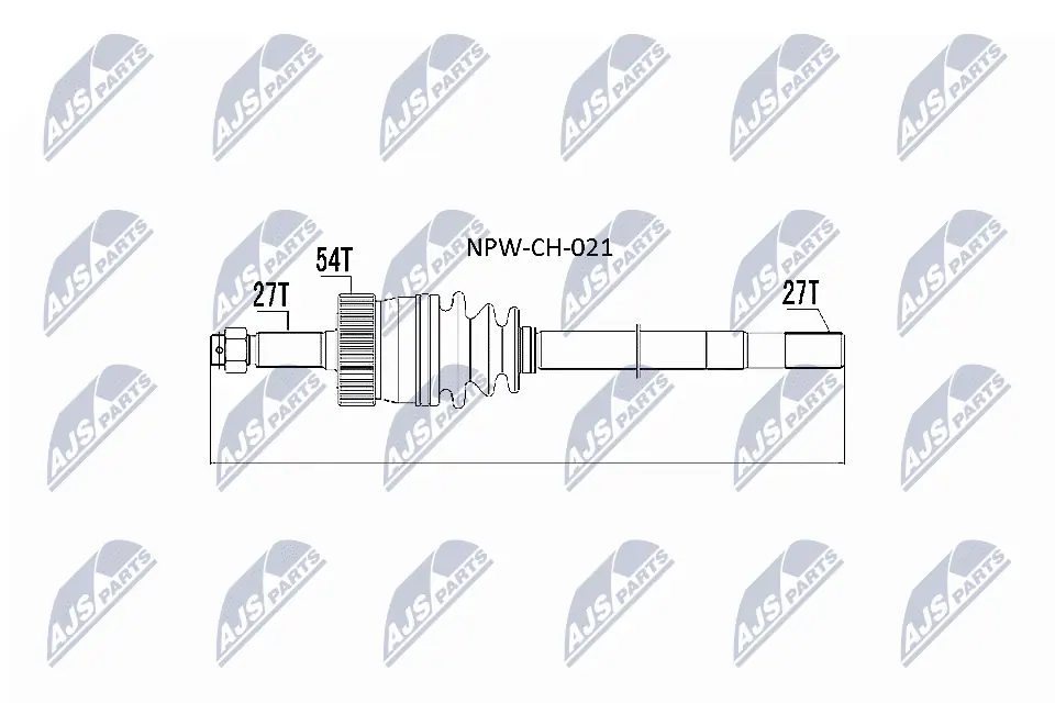 NPWCH021 NTY Привід передній правий