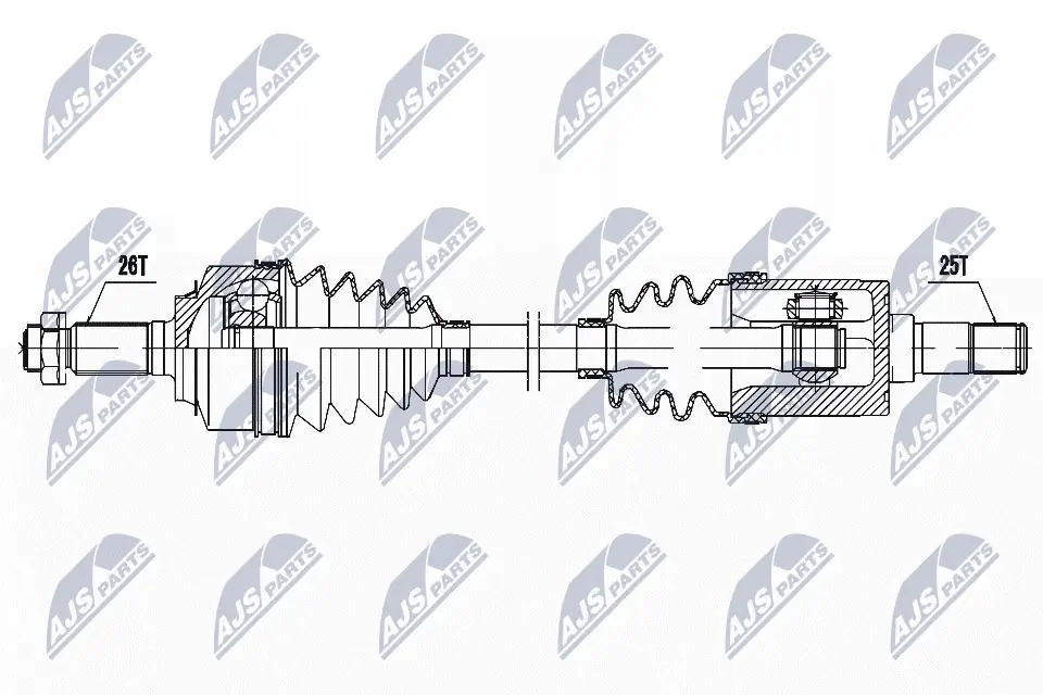 NPWHD087 NTY Привід лівий