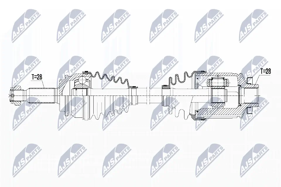 Привід правий Dodge Caliber SXT