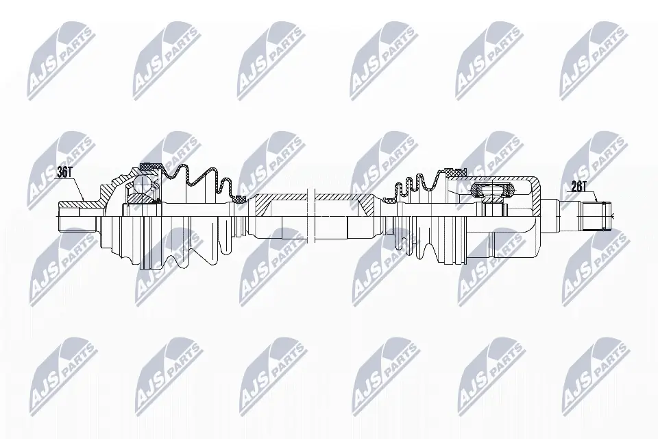 Купити TDS0282 Magneti Marelli Піввісь права