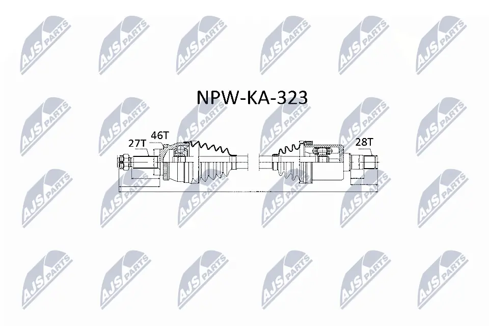 NPWKA323 NTY Привід лівий