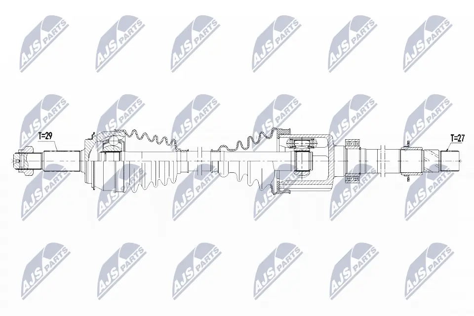 391002670R Renault (RVI) Привід передній правий