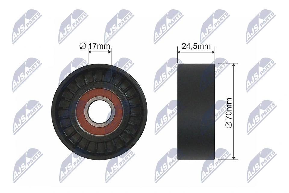 Натяжний ролик Caffaro CFR500006 ціна, від 10.73 USD