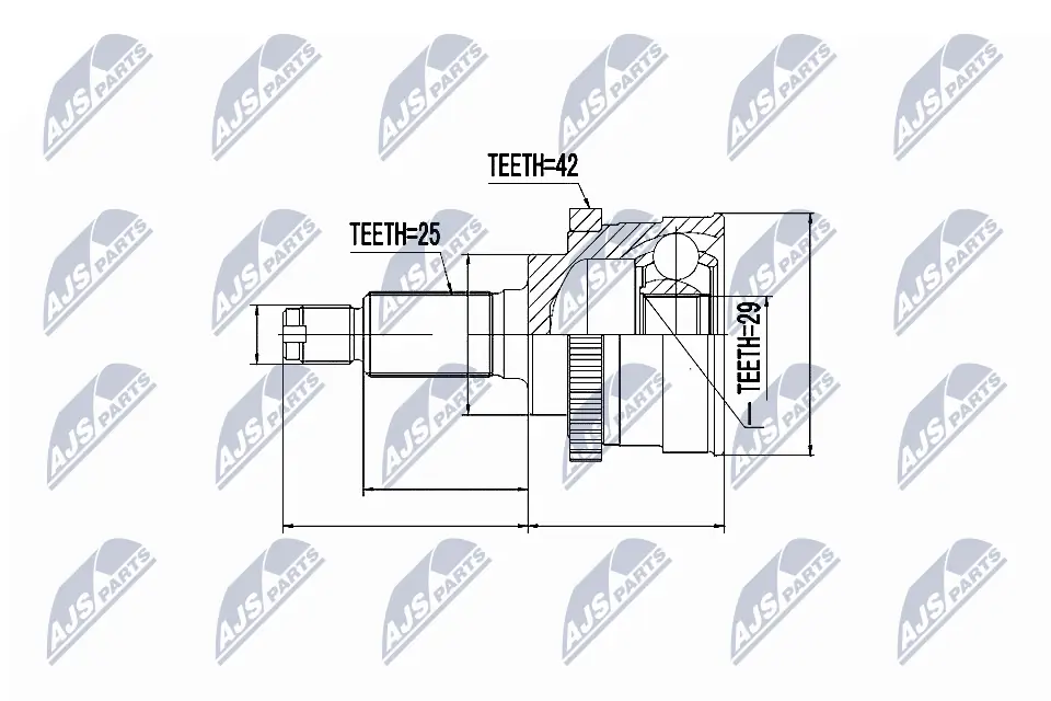 Граната колісна Magneti Marelli 302015100157 ціна, від 27.19 USD