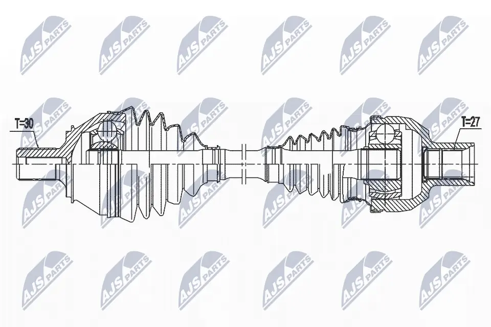 Піввісь передня, права Mercedes A хетчбек (W177) (2018 - 2026) ціна, від 100.58 USD
