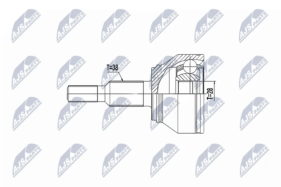 Купити ШРУС зовнішній передній Volkswagen Transporter T6 SGA, SGH, SHA, SHH