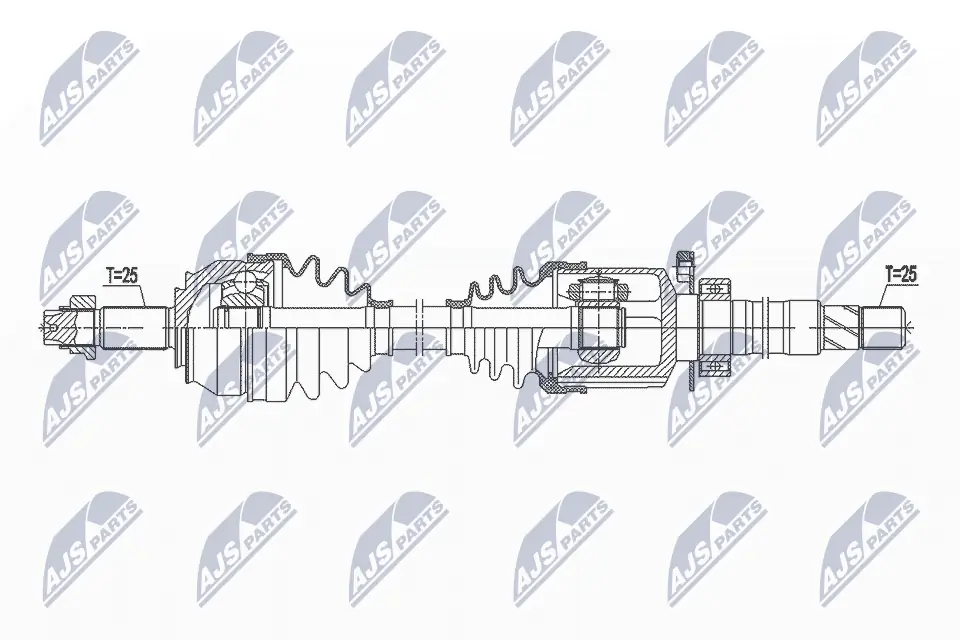 Купити BB5035 Posterparts Піввісь права