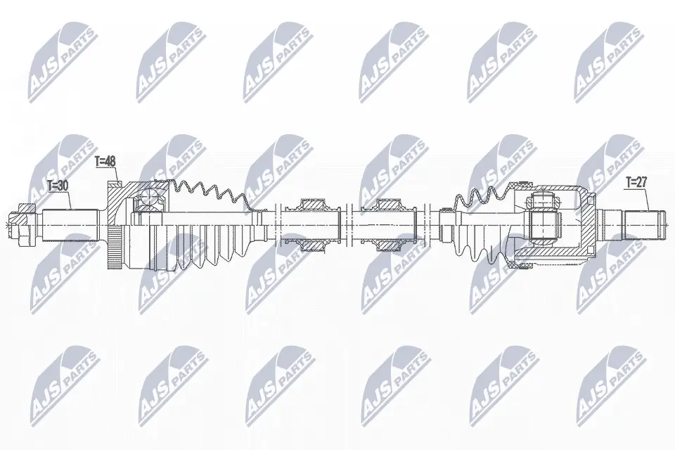 Піввісь передня, права Hyundai Tucson III позашляховик (TL) (2015 - 2023) ціна, від 102.15 USD
