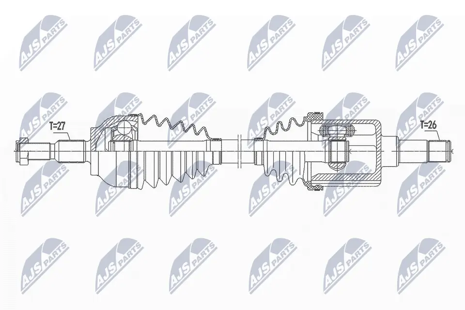 TPS00029 TPS Привід лівий