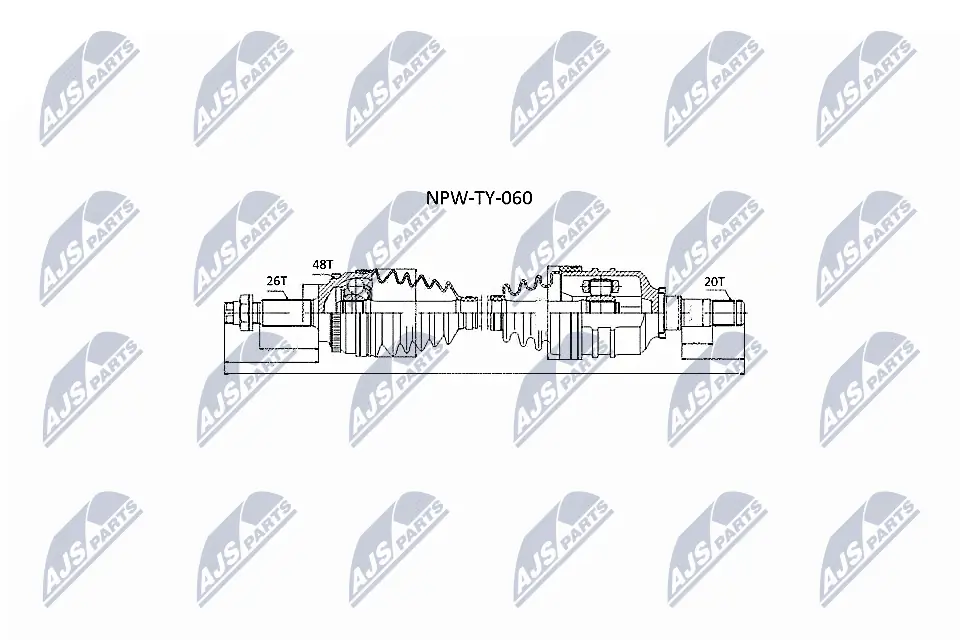 NPWTY060 NTY Привід лівий